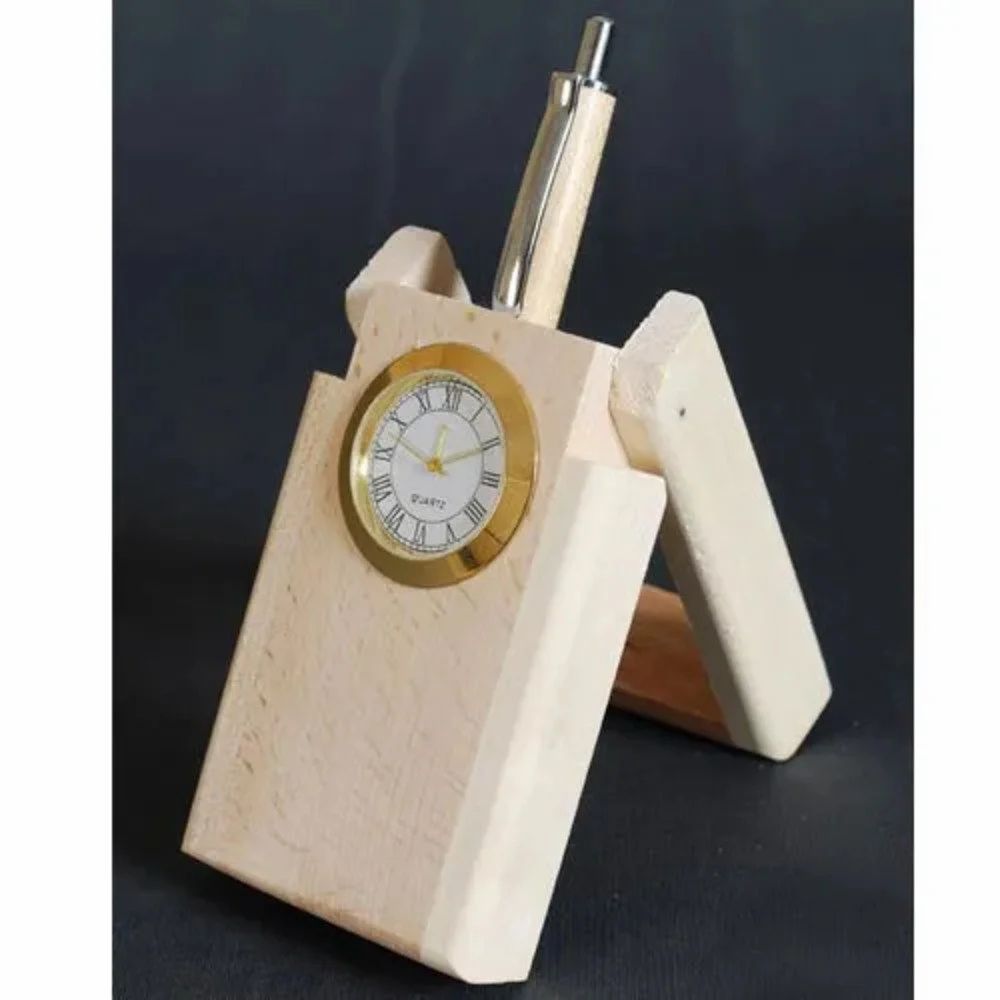 Wooden Pen Stand